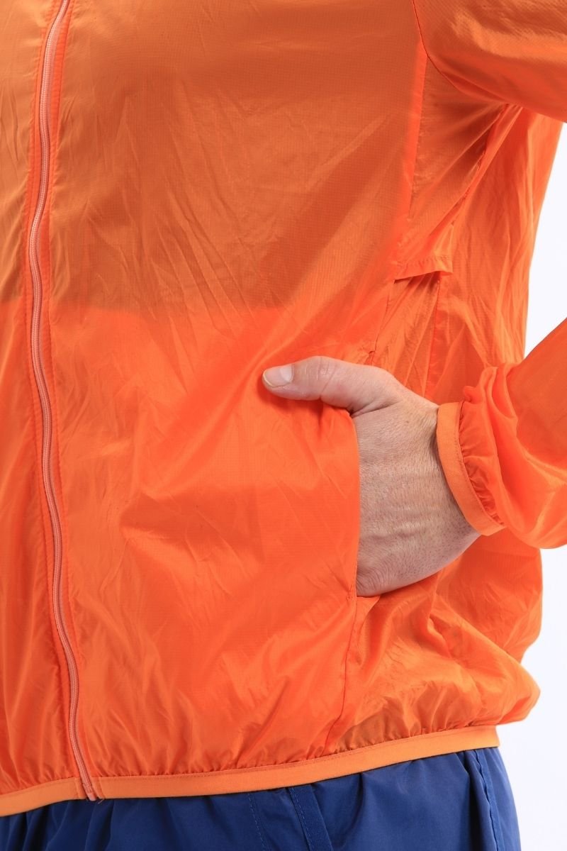 Jaqueta Corta Vento Terra Masculina Laranja