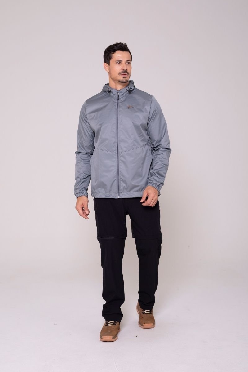 Jaqueta Corta Vento Nitro 2 Masculina Cinza