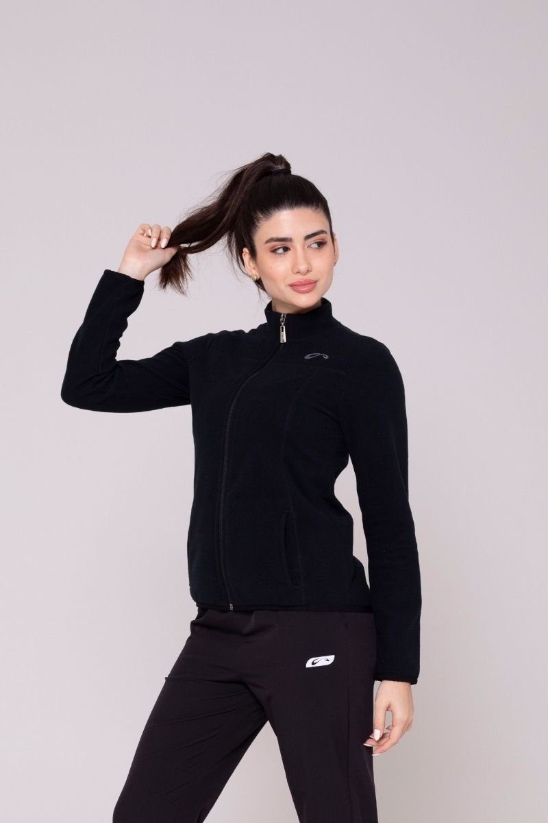 Jaqueta Zenith Feminina Preta | Proteção e Conforto no Frio | Sol