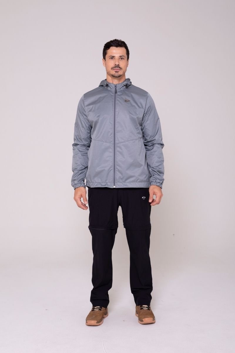 Jaqueta Corta Vento Nitro 2 Masculina Cinza