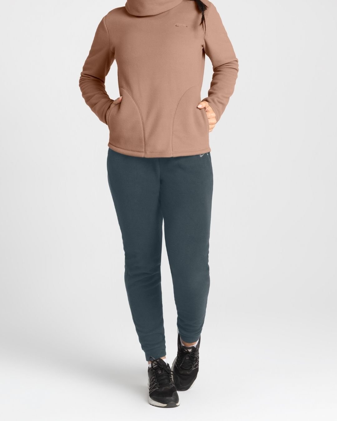 Calça Fleece Outdoor Feminina Preto